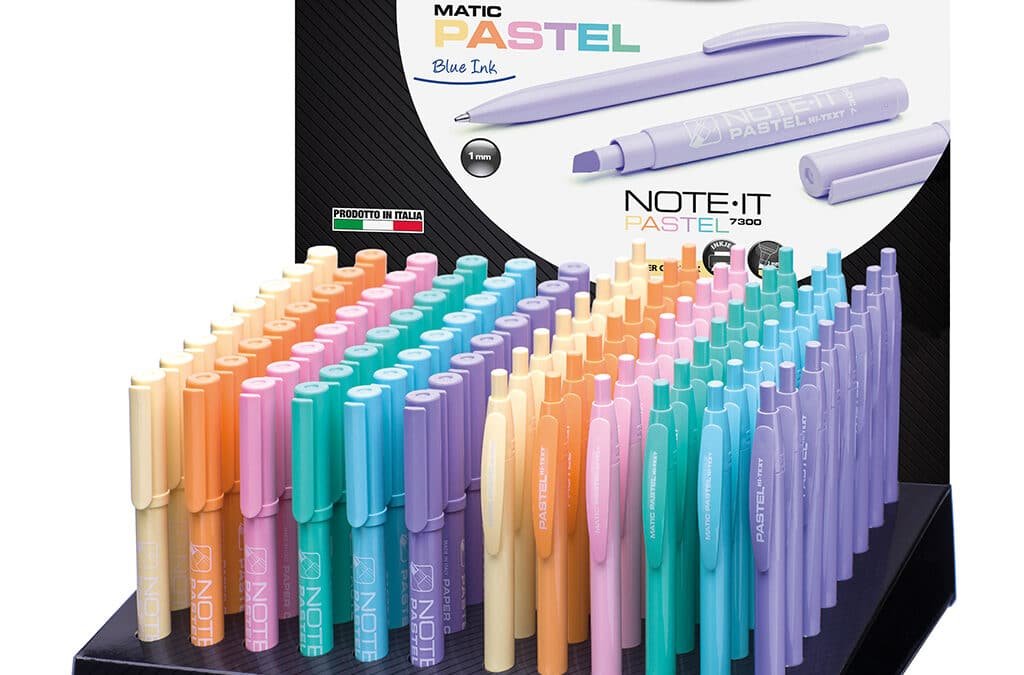 7300 note it pastel + 906 matic pastel